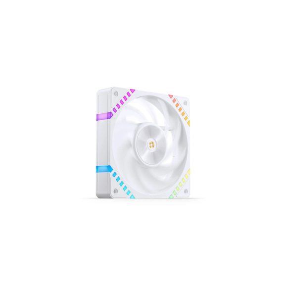 Jonsbo HF2-120W 120mm ARGB PWM ventilátor, 2200RPM, fehér