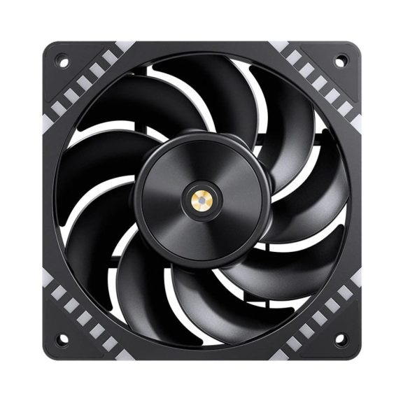 Jonsbo HF2-120BR 120mm ARGB PWM ventilátor, fordított lapátos, fekete