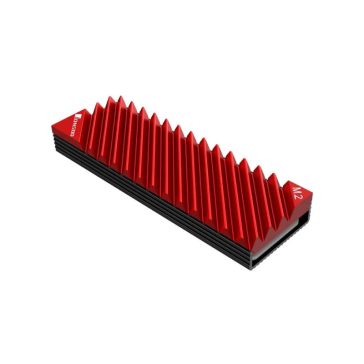 SSD hűtő Jonsbo M.2-3 NVMe hűtőborda Piros