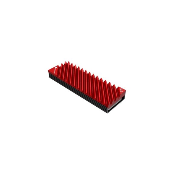 SSD hűtő Jonsbo M.2-3 NVMe hűtőborda Piros