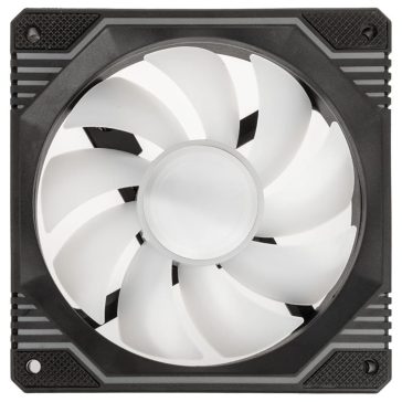   Kolink UMBRA X 120mm ház ventilátor szett, PWM, ARGB, Infinity Mirror, 3 db, fekete