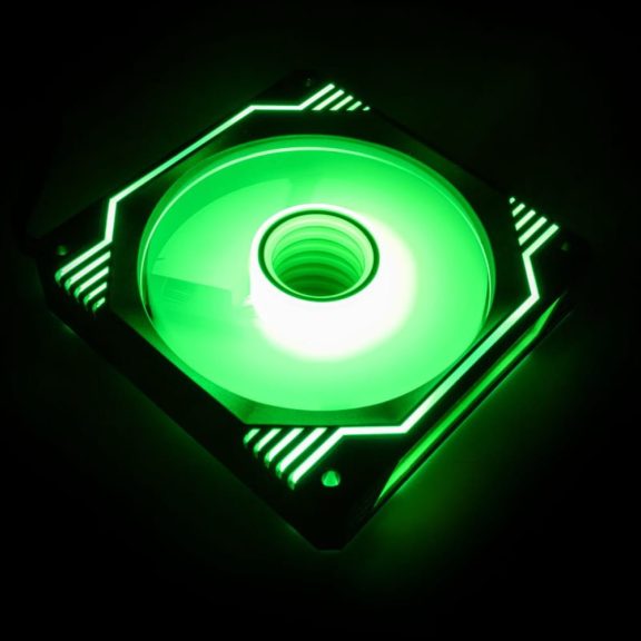 Kolink UMBRA X 120mm ház ventilátor szett, PWM, ARGB, Infinity Mirror, 3 db, fekete