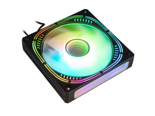 Ventilátor Kolink Umbra Void Pro 120mm ARGB PWM - fekete