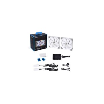   Ventilátor Lian Li UNI FAN SL140 RGB PWM 14cm RGB Fehér 2db-os