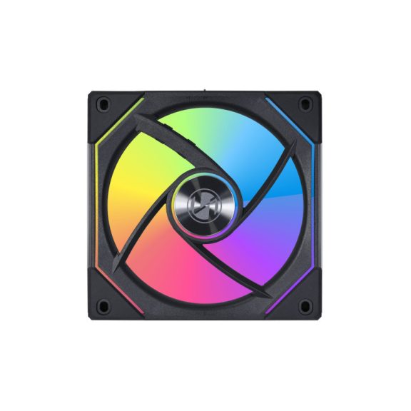 Ventilátor Lian Li UNI FAN SL-INF PWM 12cm RGB Fekete