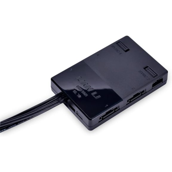 Lian Li UNI FAN SL120 V2 fehér ARGB PWM ventilátor szett vezérlővel