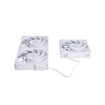   Ventilátor Lian Li UNI FAN P28 PWM 3db-os pack, 120mm, fehér