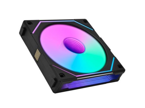 Ventilátor Lian Li UNI FAN SL-INF PWM 12cm ARGB  reverse blade Fekete