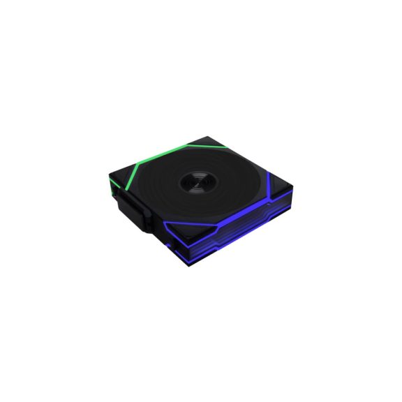 Lian Li UNI FAN TL Wireless Reverse ventilátor, 120mm, fordított légáramlás, PWM, ARGB, fekete