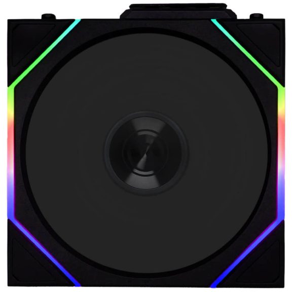 Lian Li UNI FAN TL Wireless 3db-os ventilátor szett, PWM, ARGB, 120mm, fekete