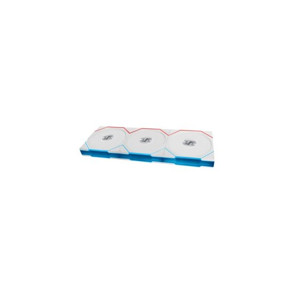 Lian Li UNI FAN TL Wireless 3db-os ventilátor szett, PWM, ARGB, 120mm, fehér