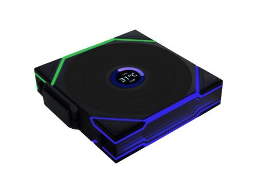 Ventilátor Lian Li UNI FAN TL-LDC Wireless ventilátor, 120mm, fekete