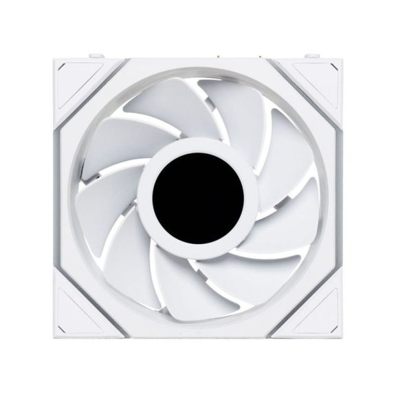 Ventilátor Lian Li UNI FAN TL-LCD Wireless ventilátor, 3db-os,fordított légáramlás,  120mm, fehér