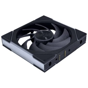  Lian Li UNI FAN TL Wireless ventilátor, PWM, ARGB, 140mm, fekete