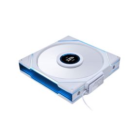   Ventilátor Lian Li UNI FAN TL LCD Wireless ARGB, PWM - 140 mm, fehér