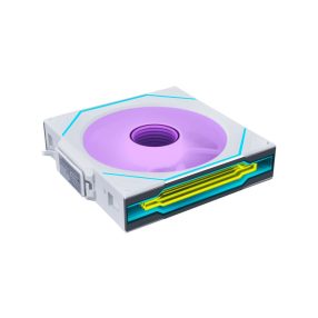   Ventilátor Lian Li UNI FAN SL-INF Vezeték Nélküli  ARGB, PWM - 120mm, Fehér