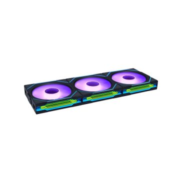   Ventilátor Lian Li UNI FAN SL-INF Vezeték Nélküli ARGB, PWM, 3 db-os Csomag Vezérlővel - 120mm,
