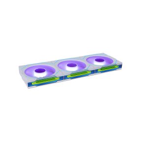   Ventilátor Lian Li UNI FAN SL-INF Vezeték Nélküli  ARGB, PWM, 3 db-os Csomag Vezérlővel - 120mm,