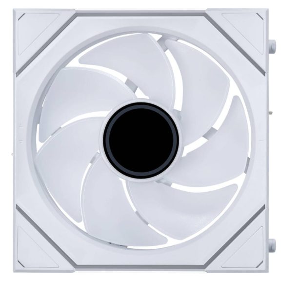 Lian Li UNI FAN SL-INF Wireless 120 ventilátor szett, 3 db, vezeték nélküli, fordított lapátos, fehér - 12RSLIN1W3W