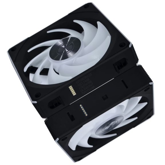 Lian Li UNI FAN CL 120 Wireless ventilátor, PWM, ARGB, fekete, 1db - 12CL1W1B