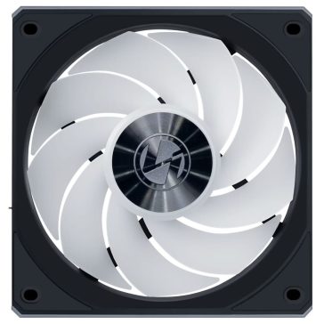   Lian Li UNI FAN CL 120 Wireless Reverse ventilátor, PWM, ARGB, 1db-os, fekete - 12RCL1W1B