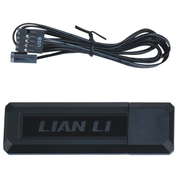 Lian Li UNI FAN CL 120 Wireless Reverse ventilátor szett, PWM, ARGB, vezérlővel, fekete - 12RCL1W3B