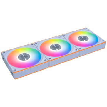   Lian Li UNI FAN CL 120 Wireless Reverse ventilátor szett, PWM, ARGB, vezérlővel, fehér - 12RCL1W3W