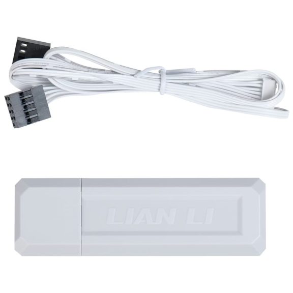 Lian Li UNI FAN CL 120 Wireless Reverse ventilátor szett, PWM, ARGB, vezérlővel, fehér - 12RCL1W3W