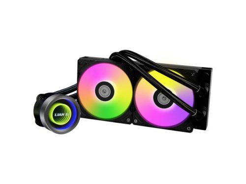 Processzor hűtő AIO Lian Li GALAHAD II ARGB 24cm Fekete