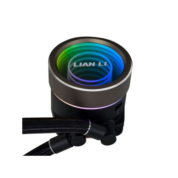 Processzor hűtő AIO Lian Li GALAHAD II ARGB 24cm Fekete