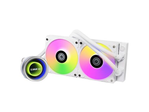 Processzor hűtő AIO Lian Li GALAHAD II ARGB 24cm Fehér
