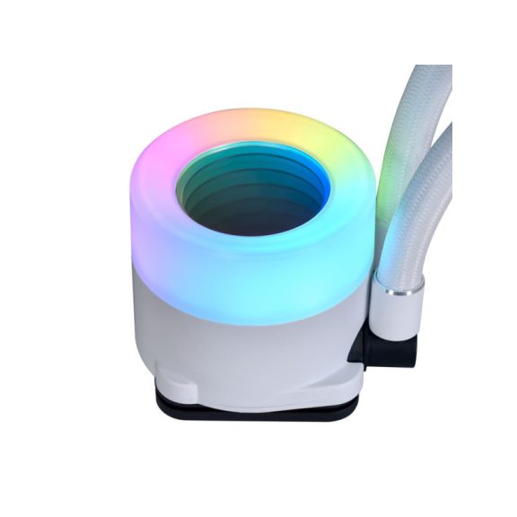 Processzor hűtő AIO Lian Li GALAHAD II ARGB 24cm Fehér