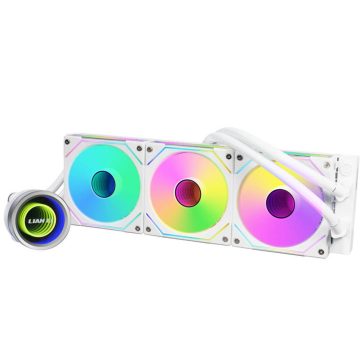   Lian Li Galahad II Trinity SL-INF 360 CPU vízhűtés, ARGB, fehér - GA2T36INW