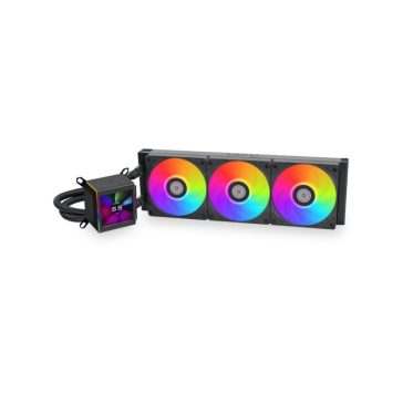Processzor hűtő AIO Lian Li GALAHAD II LCD 36cm Fekete