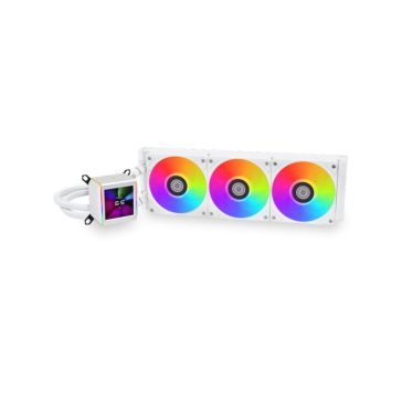 Processzor hűtő AIO Lian Li GALAHAD II LCD 36cm Fehér