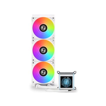 Processzor hűtő AIO Lian Li GALAHAD II LCD 36cm Fehér