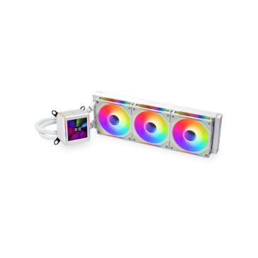  Processzor hűtő AIO Lian Li GALAHAD II LCD SL-INF ARGB 36cm Fehér