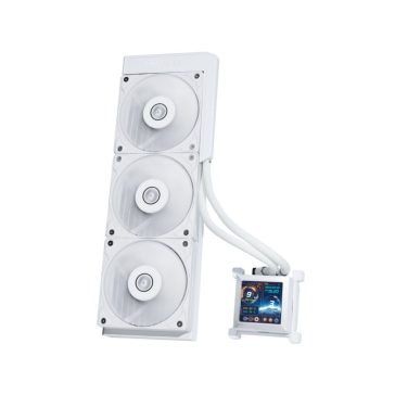 Processzor hűtő AIO Lian Li HydroShift LCD 360S fehér