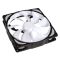 Noiseblocker NB-eLoop B14-2 ventilátor, 140 mm, bionikus rotor, ultra halk, fekete fehér