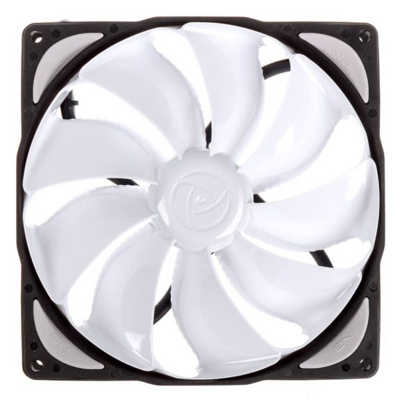 Noiseblocker NB-eLoop B14-2 ventilátor, 140 mm, bionikus rotor, ultra halk, fekete fehér