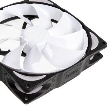   Noiseblocker NB-eLoop B14-2 ventilátor, 140 mm, bionikus rotor, ultra halk, fekete fehér