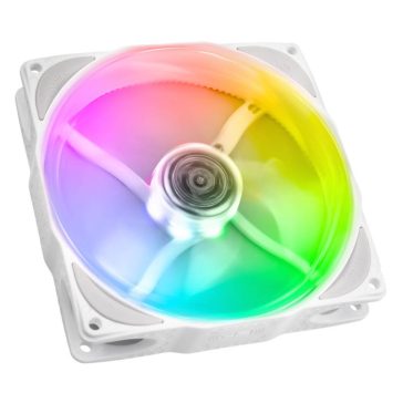   Noiseblocker NB-eLoop X B12-P ARGB házventilátor, 120mm, PWM, fehér