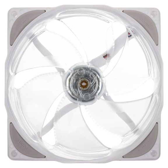 Noiseblocker NB-eLoop X B12-P ARGB házventilátor, 120mm, PWM, fehér