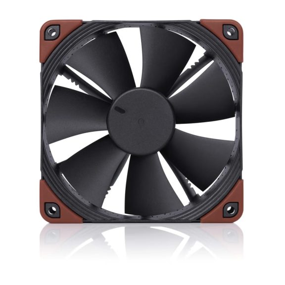 Noctua NF-F12 industrialPPC-3000 PWM ipari ventilátor, 12 cm, nagy statikus nyomás, IP52 védelem, fekete - NF-F12-IPPC-3000-PWM