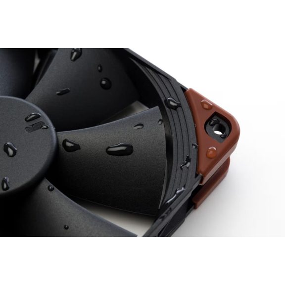 Noctua NF-F12 industrialPPC-3000 PWM ipari ventilátor, 12 cm, nagy statikus nyomás, IP52 védelem, fekete - NF-F12-IPPC-3000-PWM