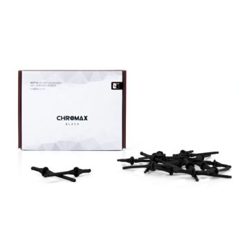   Ventilátor kiegészítő Noctua NA-SAV2 chromax.black vibráció csökkentő
