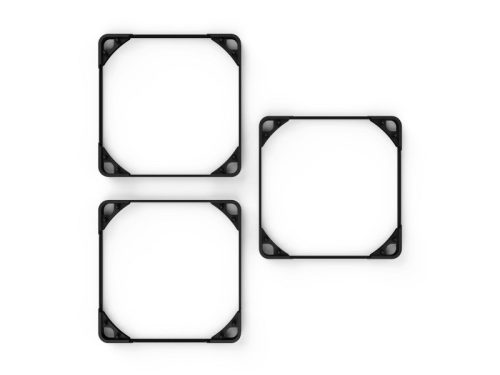 Ventilátor kiegészítő NOCTUA NA-SAVG1 chromax.black vibráció csökkentő 12cm