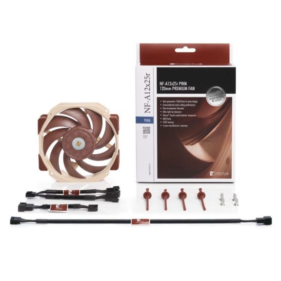 Ventilátor Noctua NF-A12x25r PWM - 120mm
