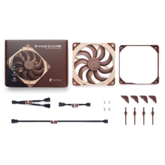 Ventilátor  Noctua NF-A14x25 G2 LS-PWM - 140mm