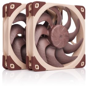   Noctua NF-A12x25 G2 PWM Sx2-PP ventilátor szett, 12 cm, next-gen kialakítás, zajoptimalizált fordulatszám-eltolás, barna - NF-A12X25-G2-PWM-SX2-PP